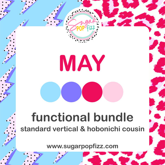 May Functional Bundle - choose your sheet