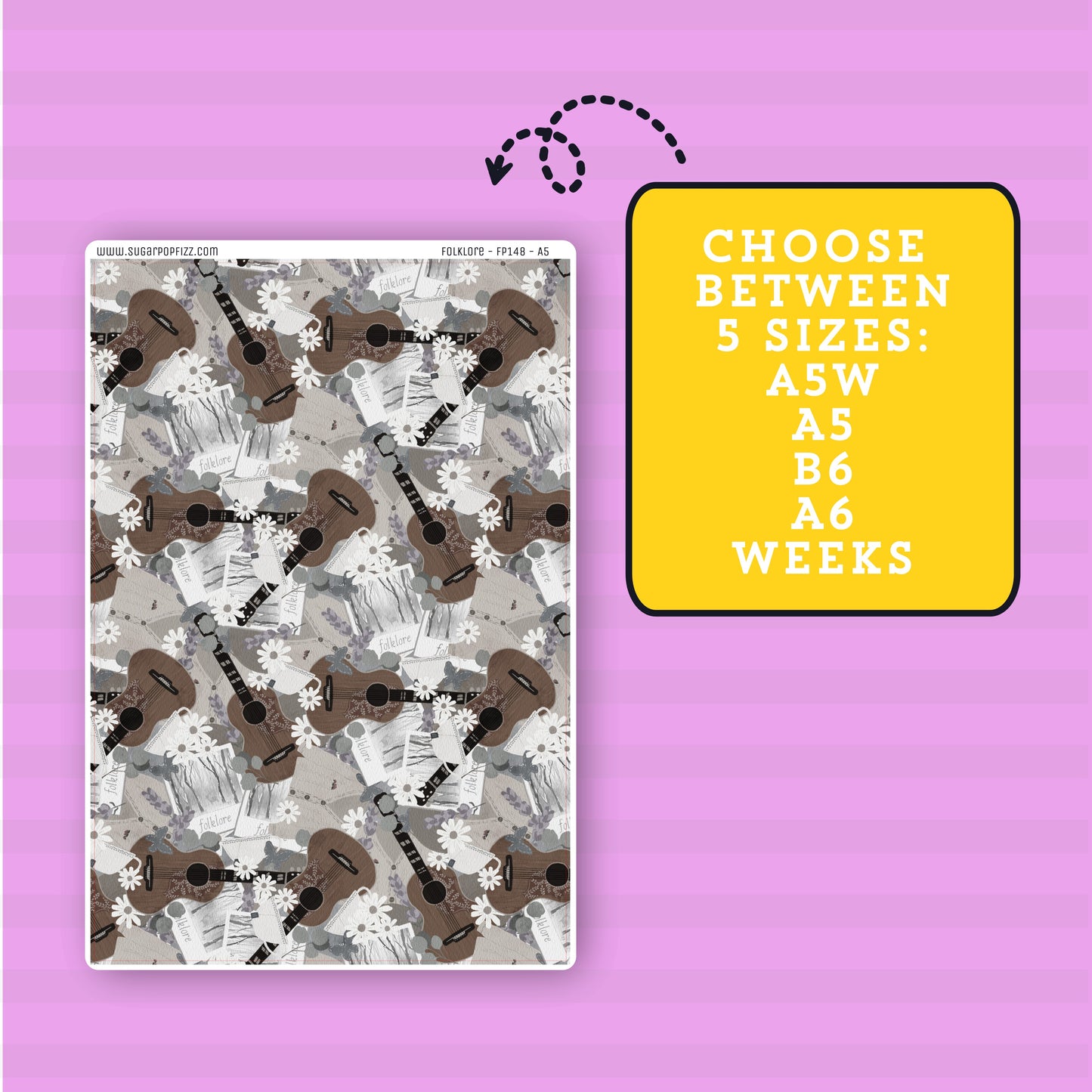 Folklore - Full Page Sticker - FP148