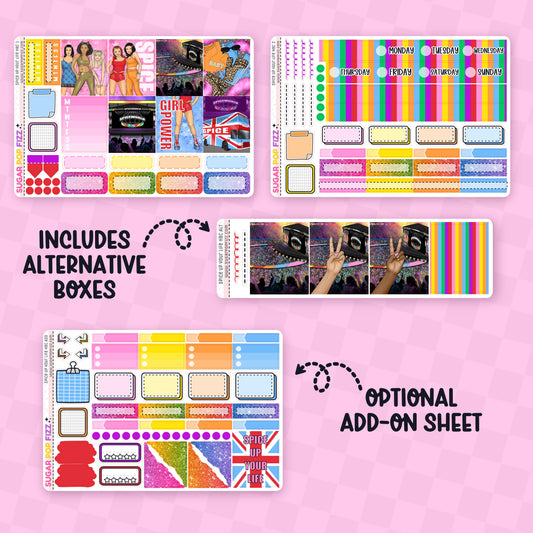 Spice Up Your Life Hobonichi Cousin Weekly Kit