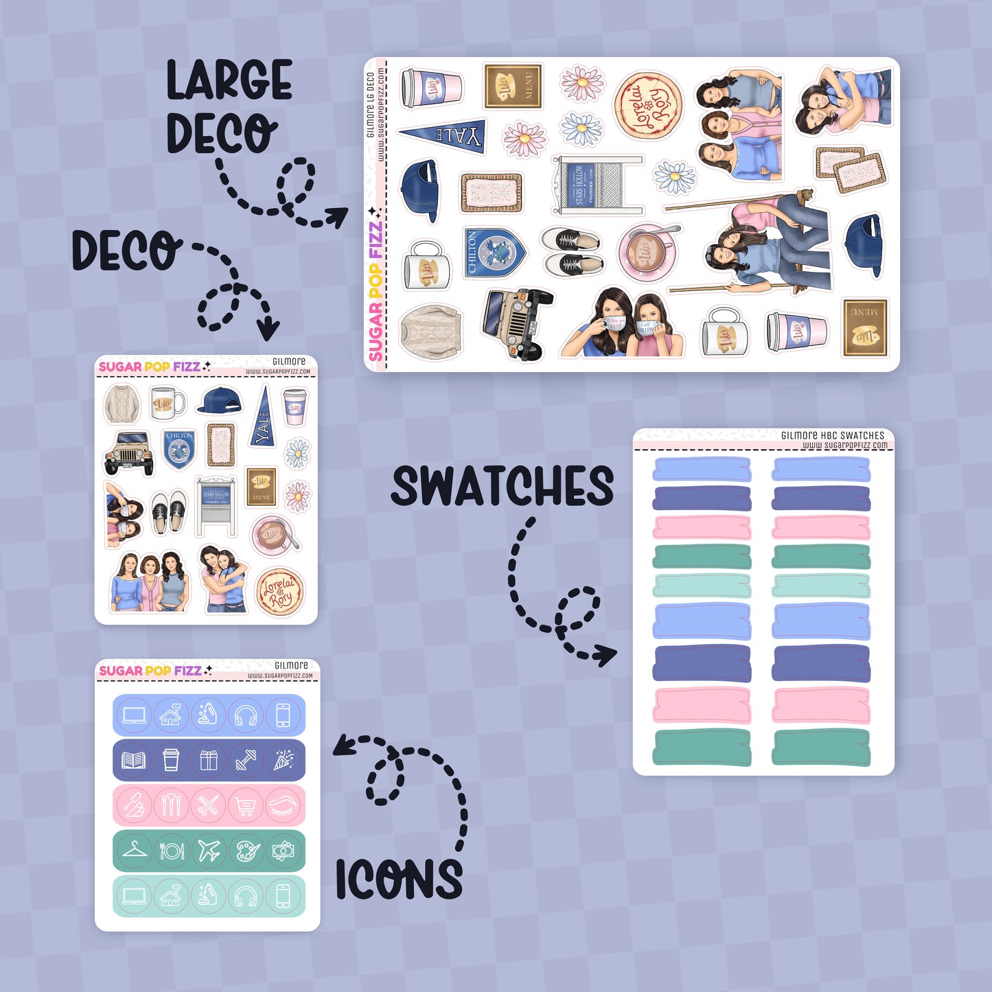 Gilmore Hobonichi Cousin Weekly Kit Add-ons