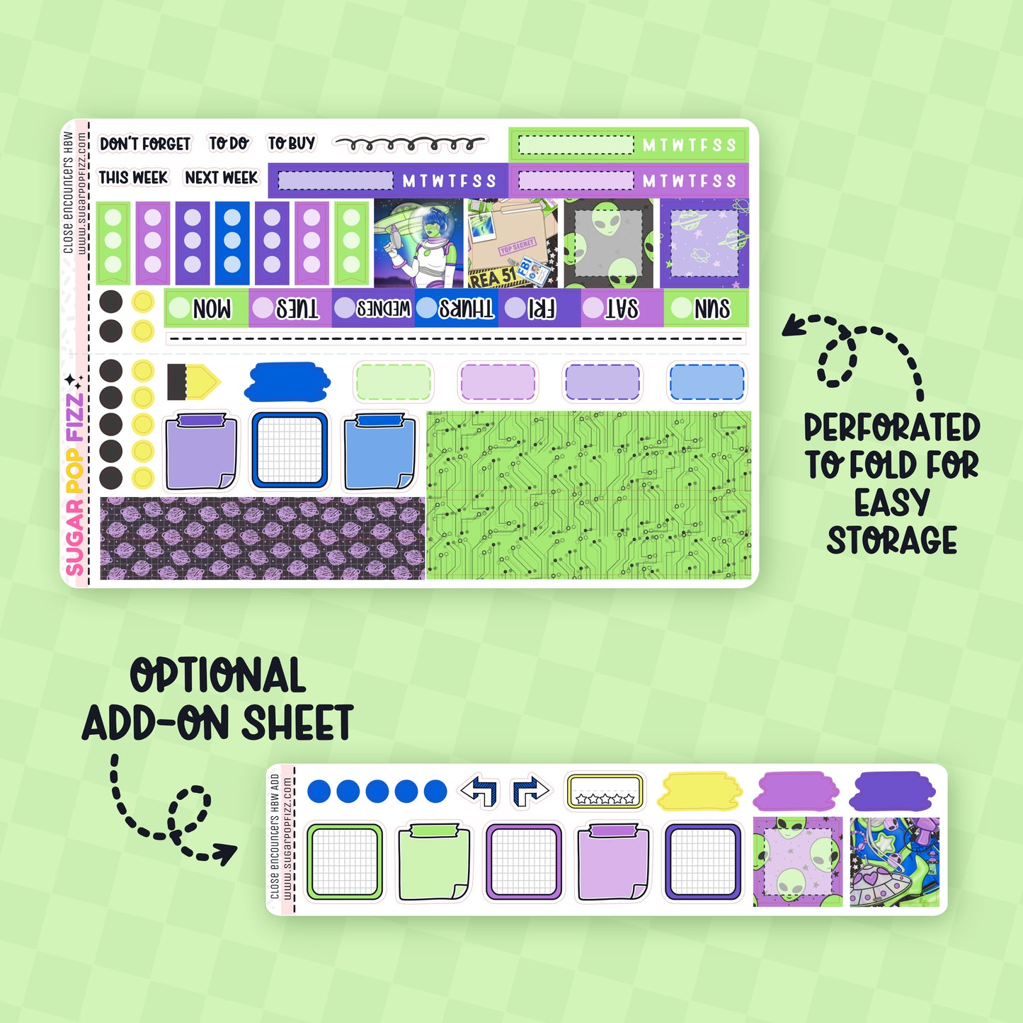 Close Encounters Hobonichi Weeks Weekly Kit