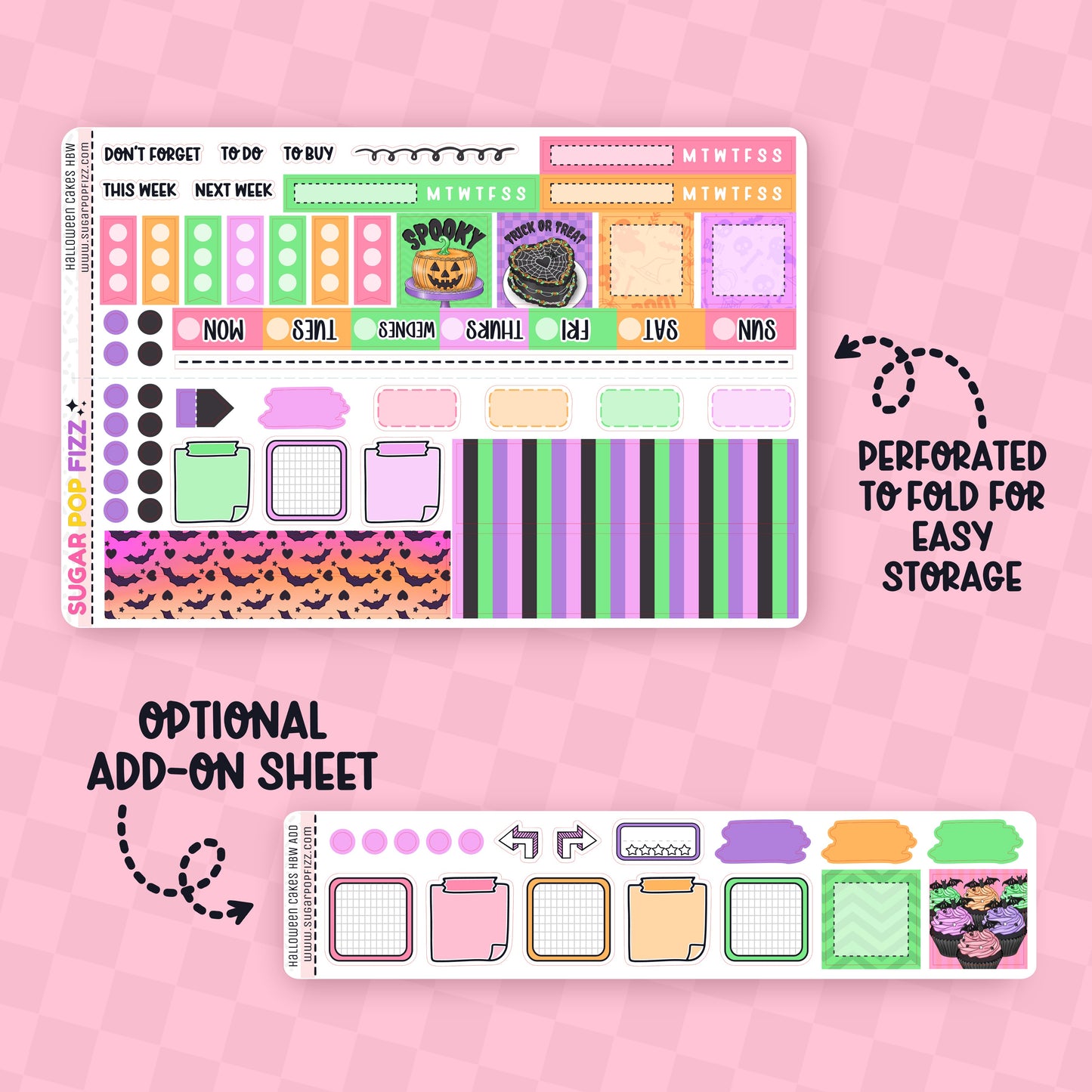 Halloween Cakes Hobonichi Weeks Monthly