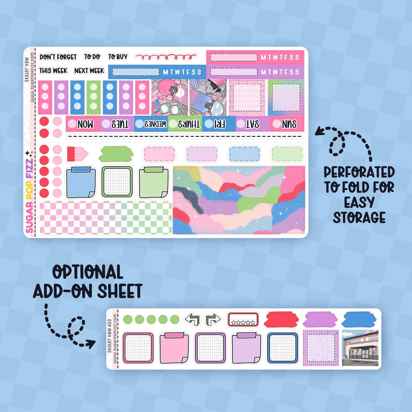 Skater Hobonichi Weeks Weekly Kit
