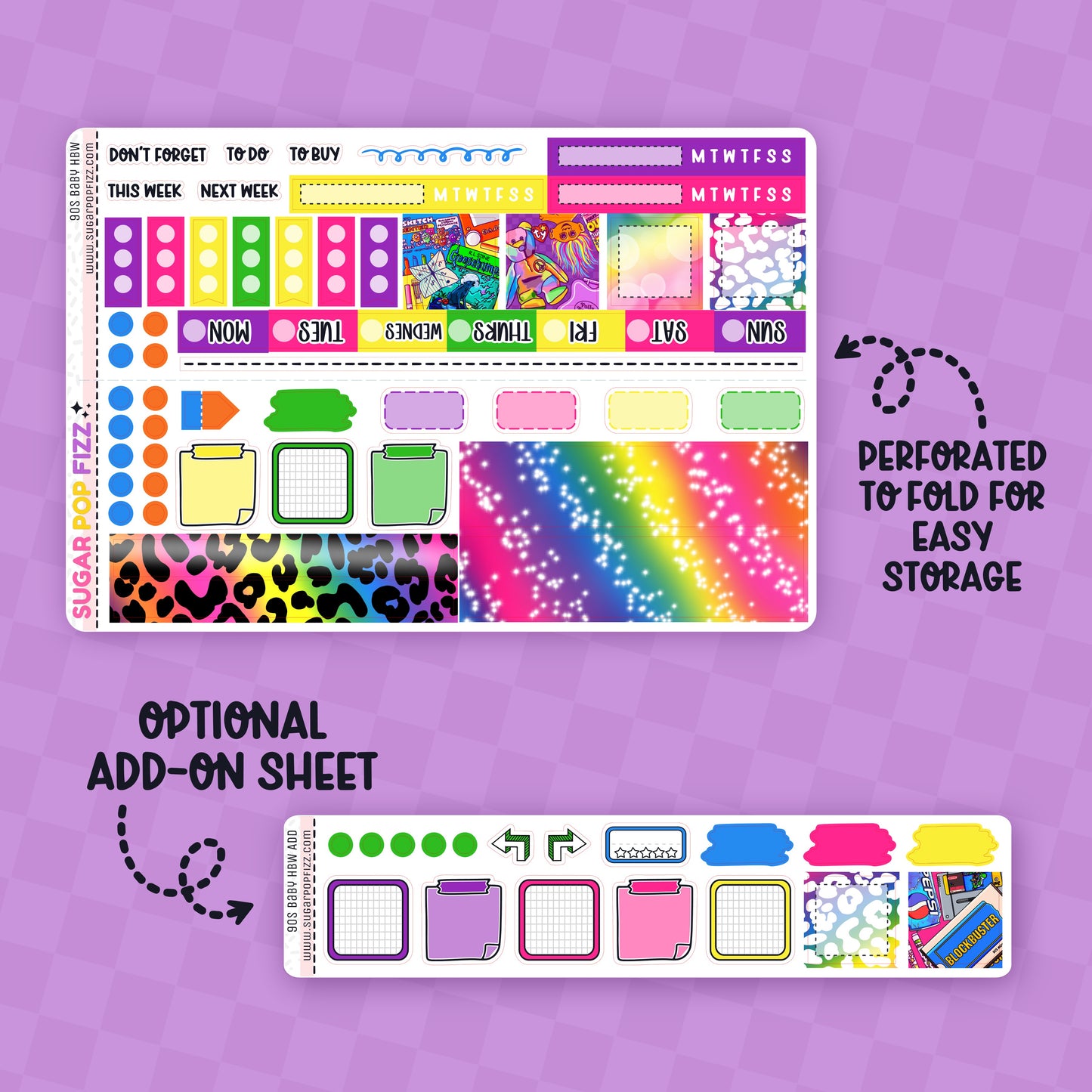 90s Baby Hobonichi Weeks Weekly Kit