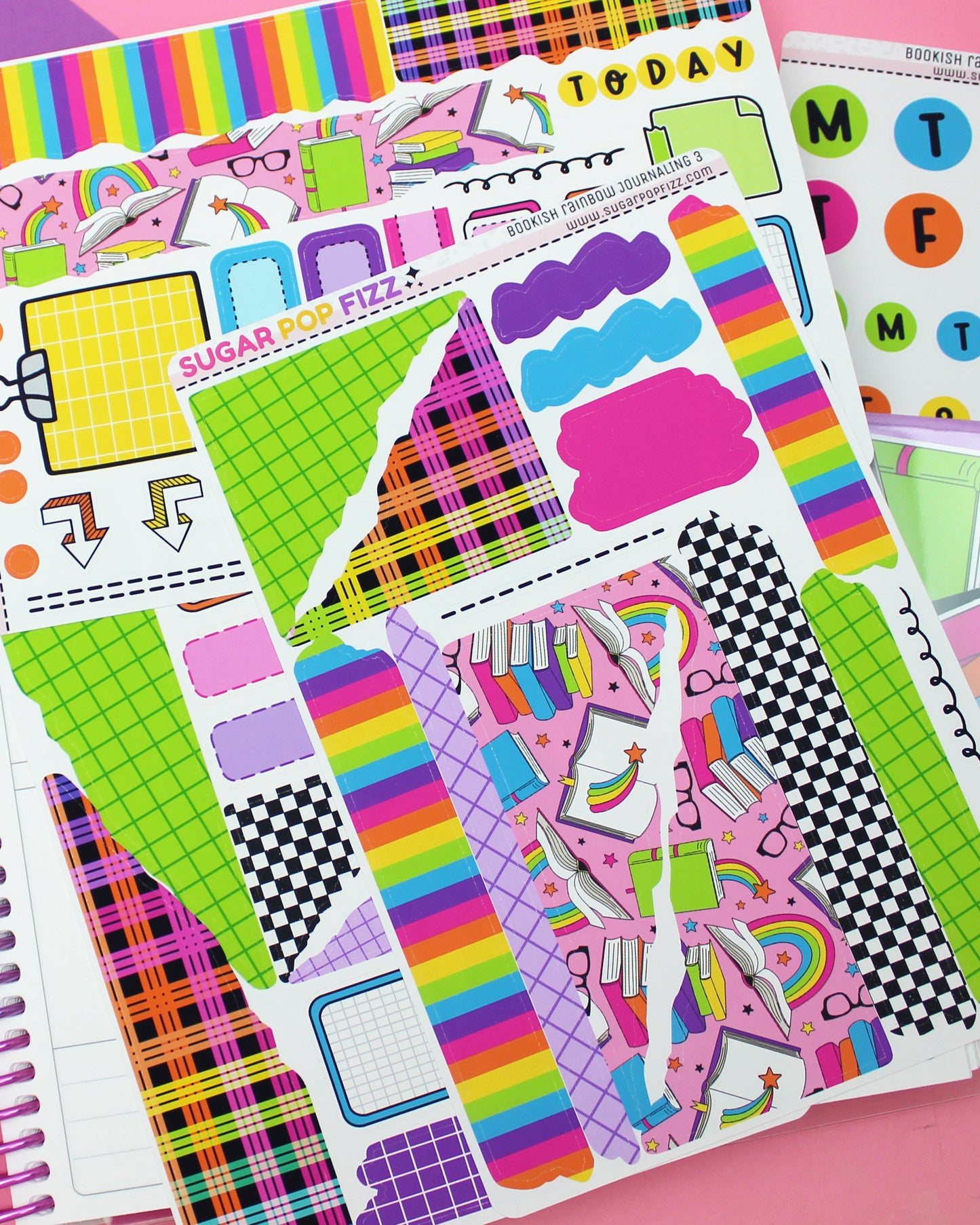 Bookish Rainbow Journaling Kit