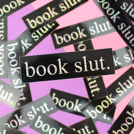 Book Slut Vinyl Sticker - VNL101