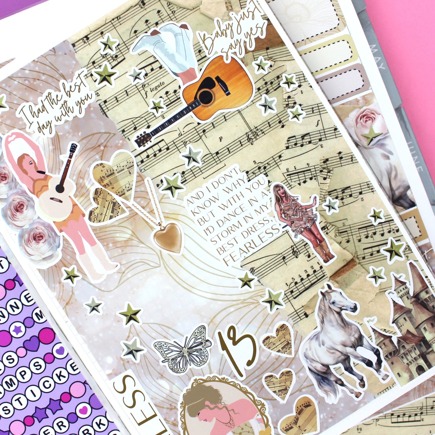 FEARLESS - Full Page Sticker - FP102