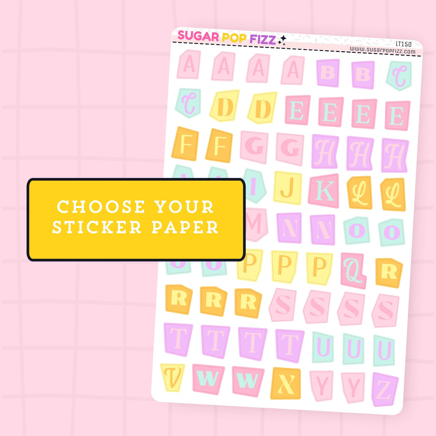 Sweet LETTERS - LT150