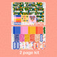 Bloom Vibrant Penny Pages Pentrix Weekly Kit