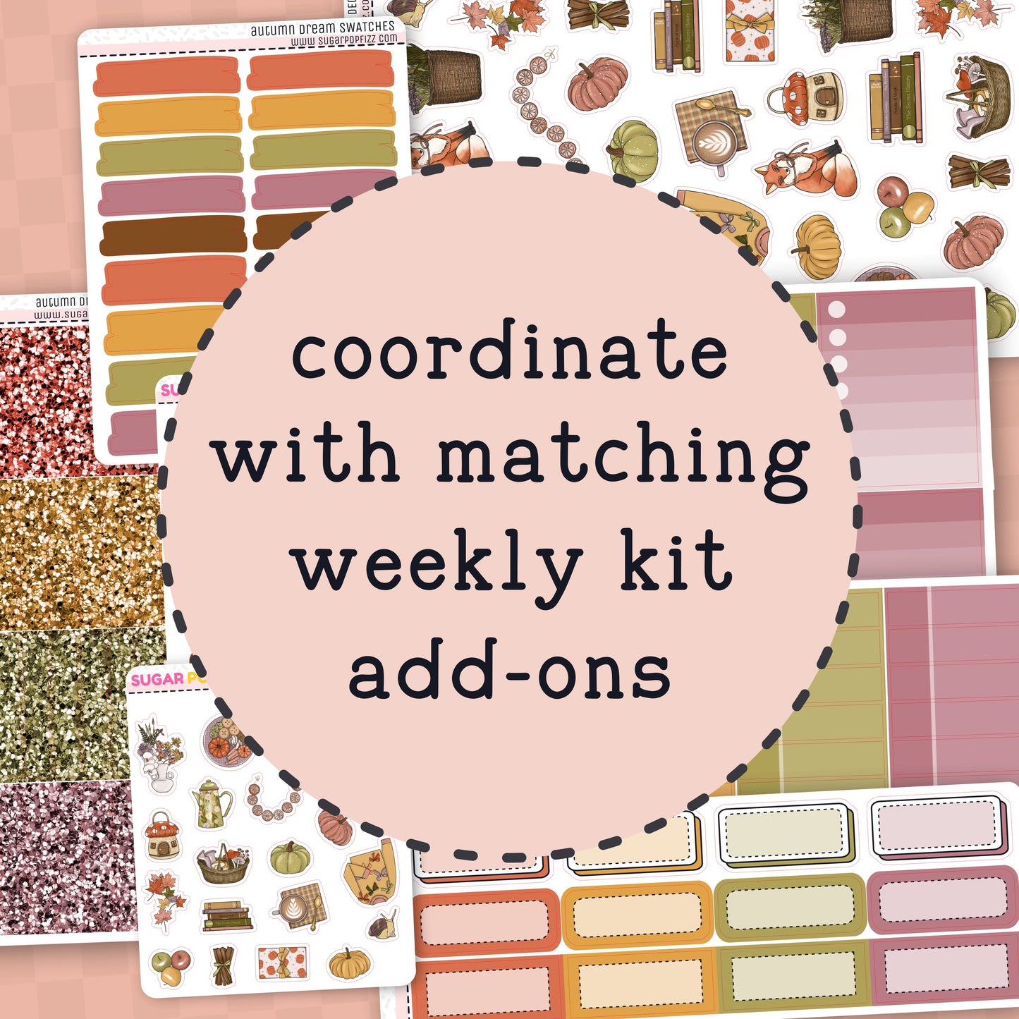 Autumn Dream Standard Vertical Weekly Kit