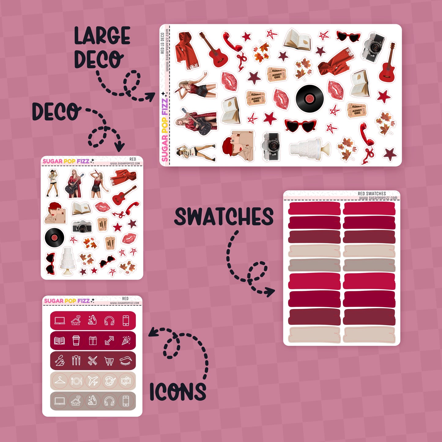 RED Standard Vertical Weekly Kit Add-ons