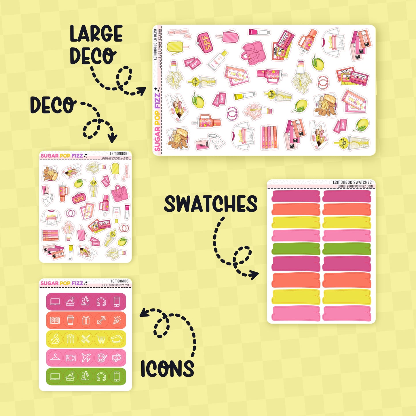 Lemonade Standard Vertical Weekly Kit Add-ons