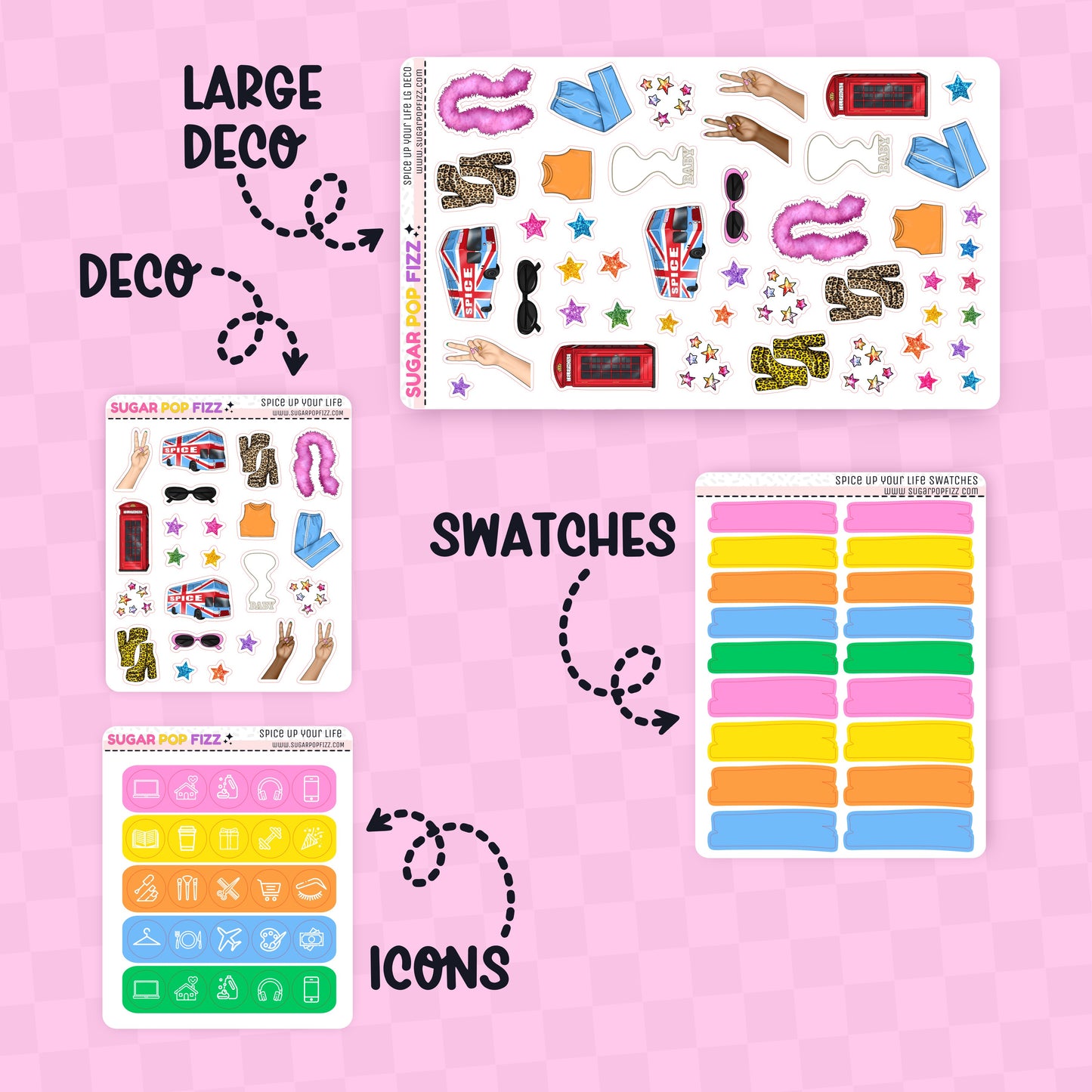 Spice Up Your Life Standard Vertical Weekly Kit Add-ons