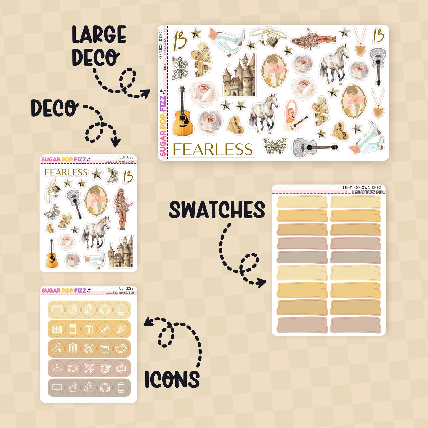 FEARLESS Standard Vertical Weekly Kit Add-ons