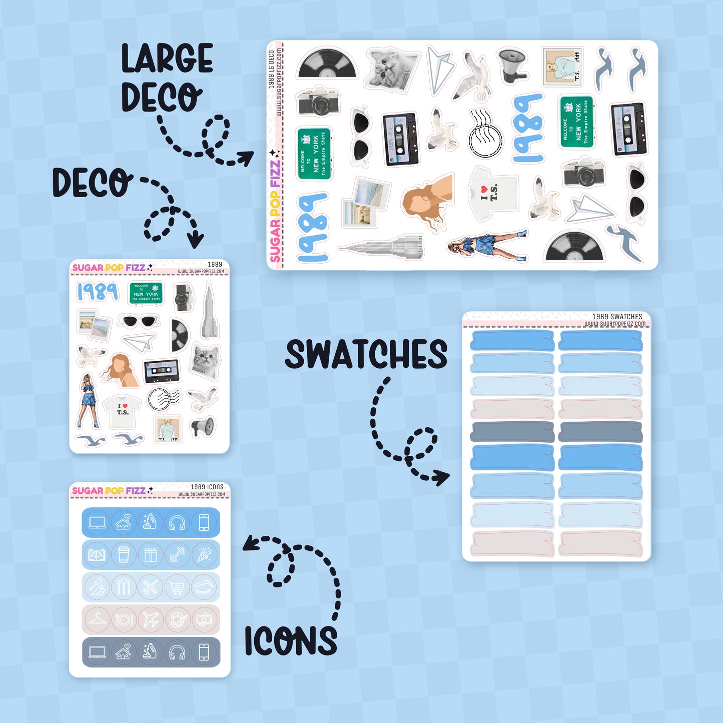 1989 Standard Vertical Weekly Kit Add-ons