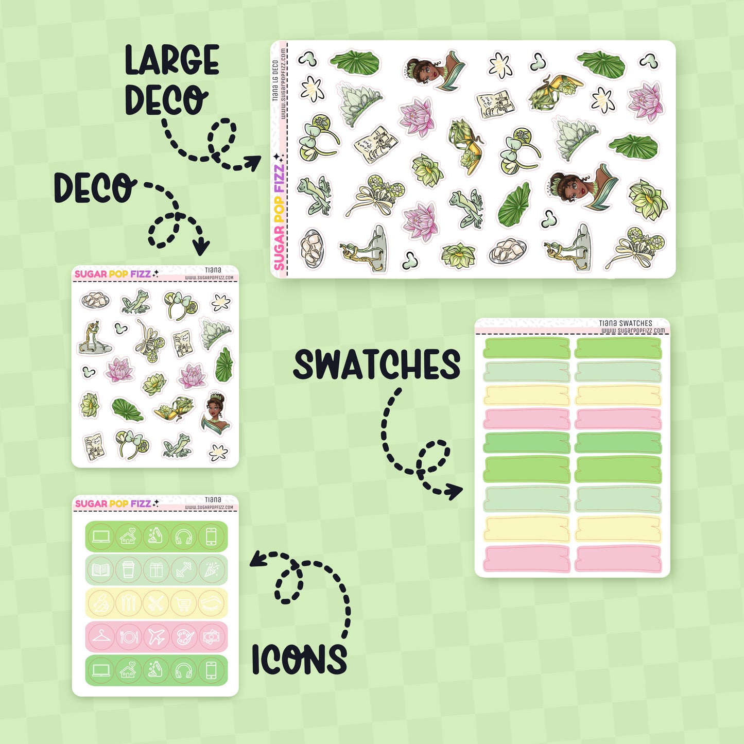 Tiana Standard Vertical Weekly Kit Add-ons