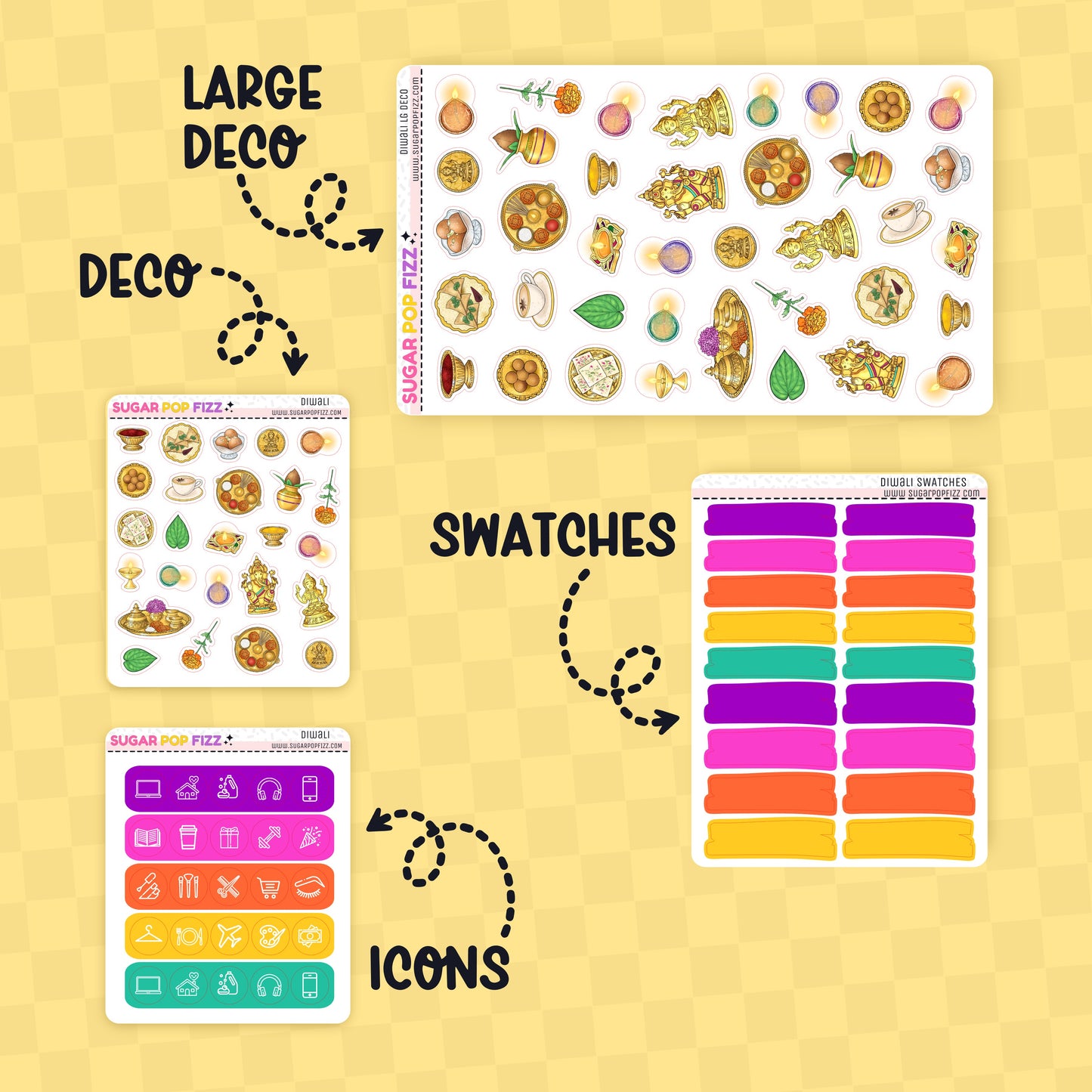 Diwali Standard Vertical Weekly Kit Add-ons