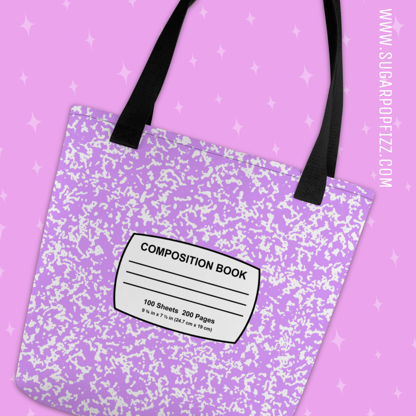 Purple Composition - Tote Bag