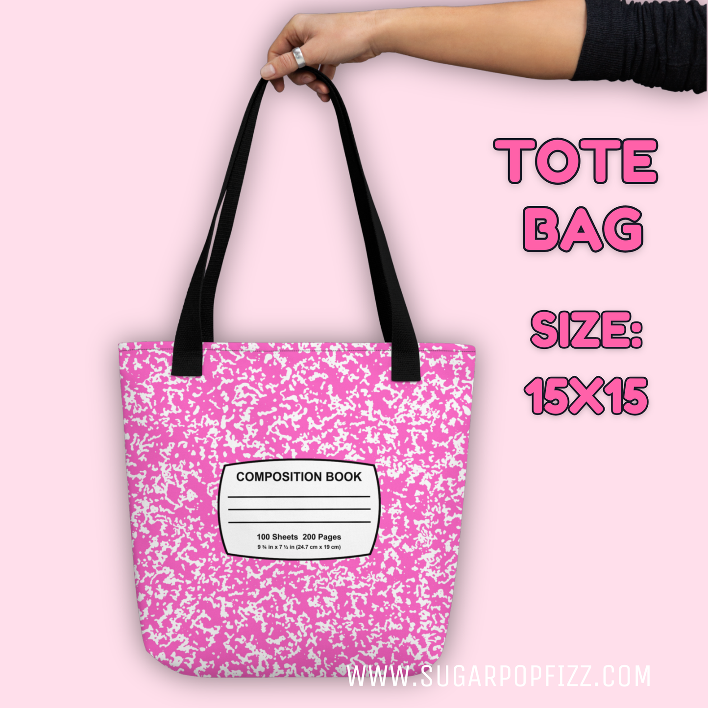 Pink Composition - Tote Bag