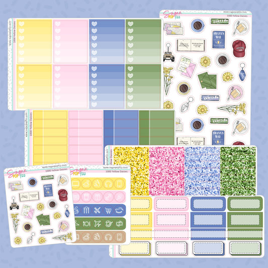 1000 Yellow Daisies Weekly Kit Add-ons