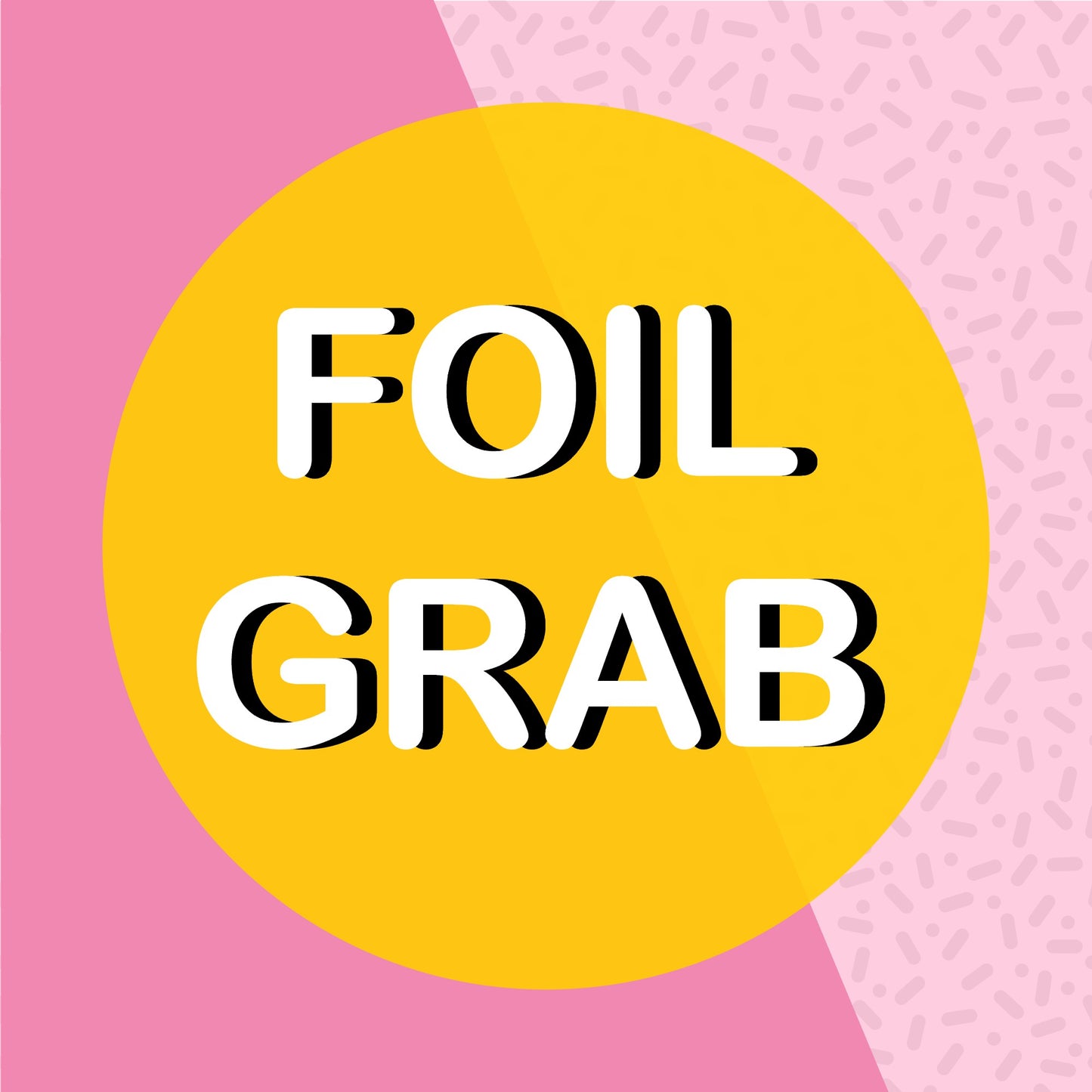 Foil Grab Bags - choose your foil - 12 sheets