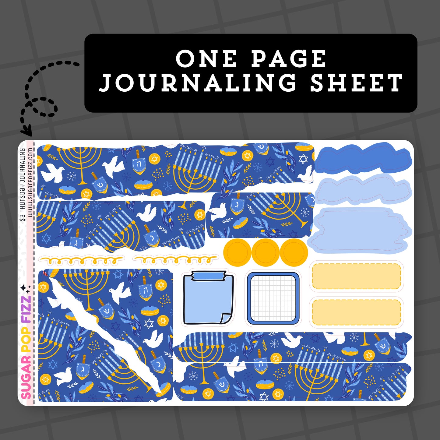 Hanukkah - $3 Thursday - Journaling