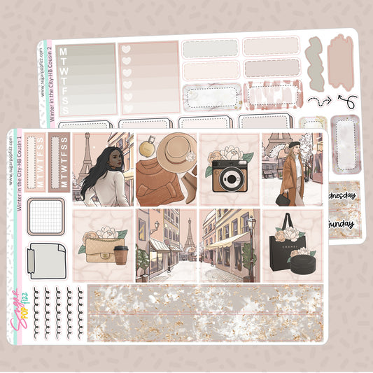 Winter in the City Hobonichi Cousin Weekly Kit