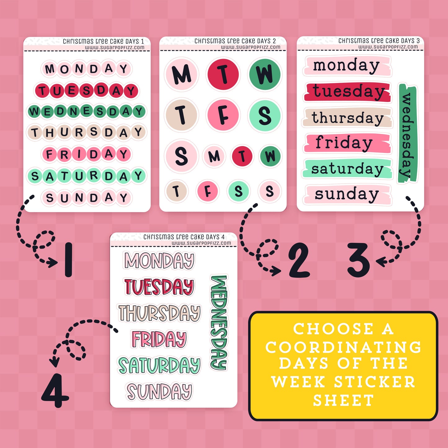 Christmas Tree Cake Journaling BUNDLE