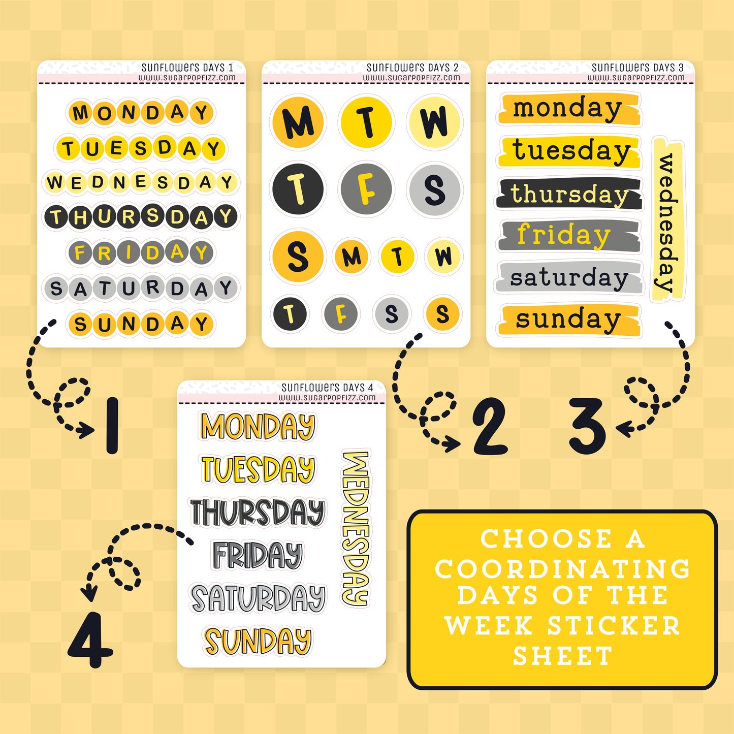 Sunflowers Journaling BUNDLE