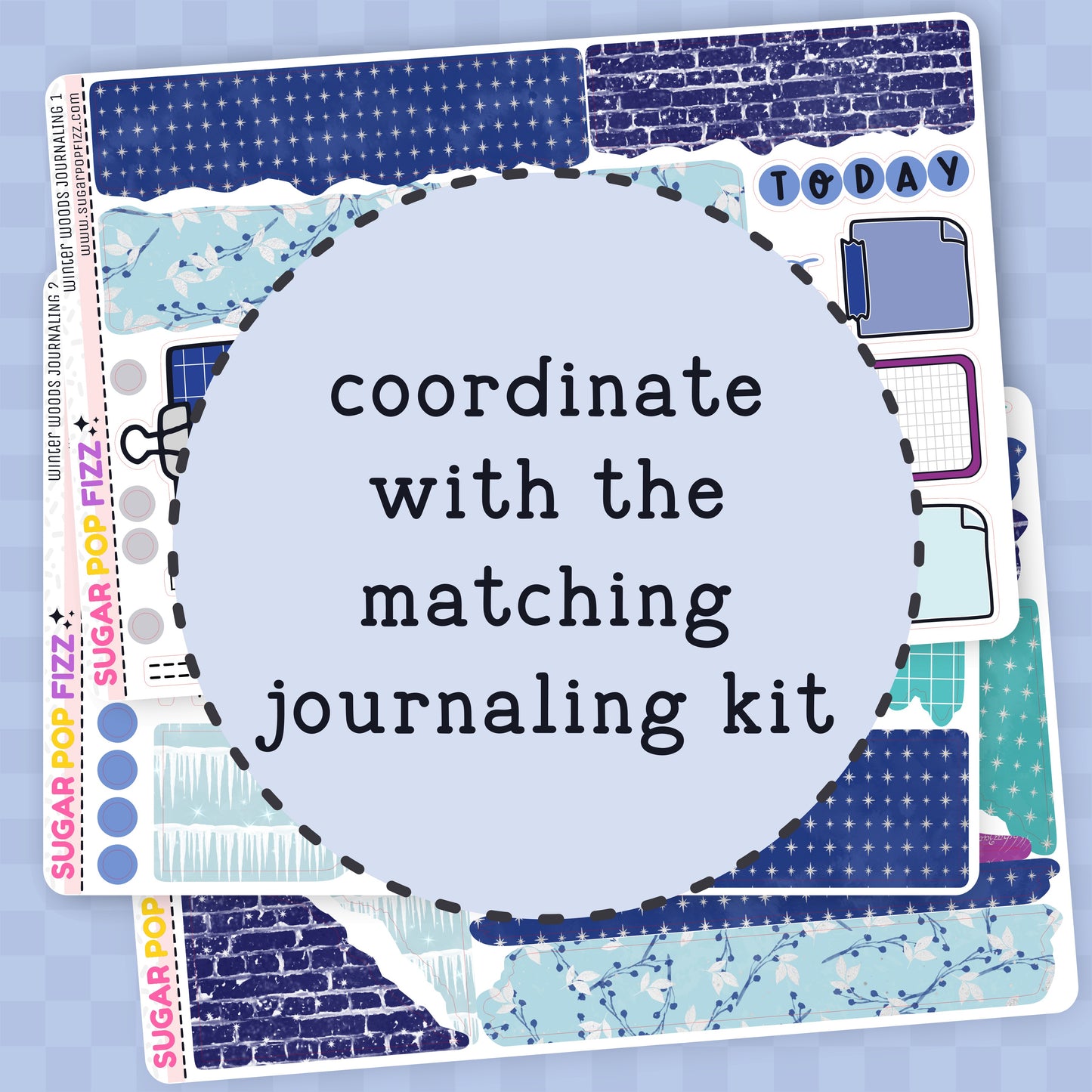 Winter Woods Hobonichi Cousin Weekly Kit