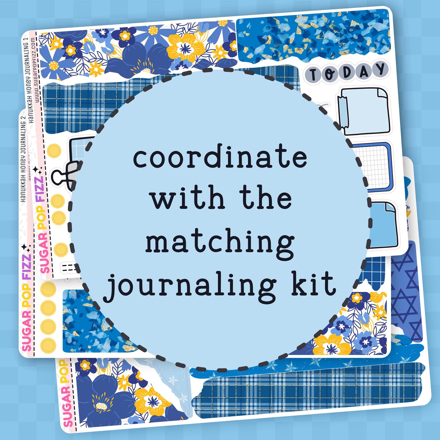Hanukkah Honey Hobonichi Cousin Weekly Kit