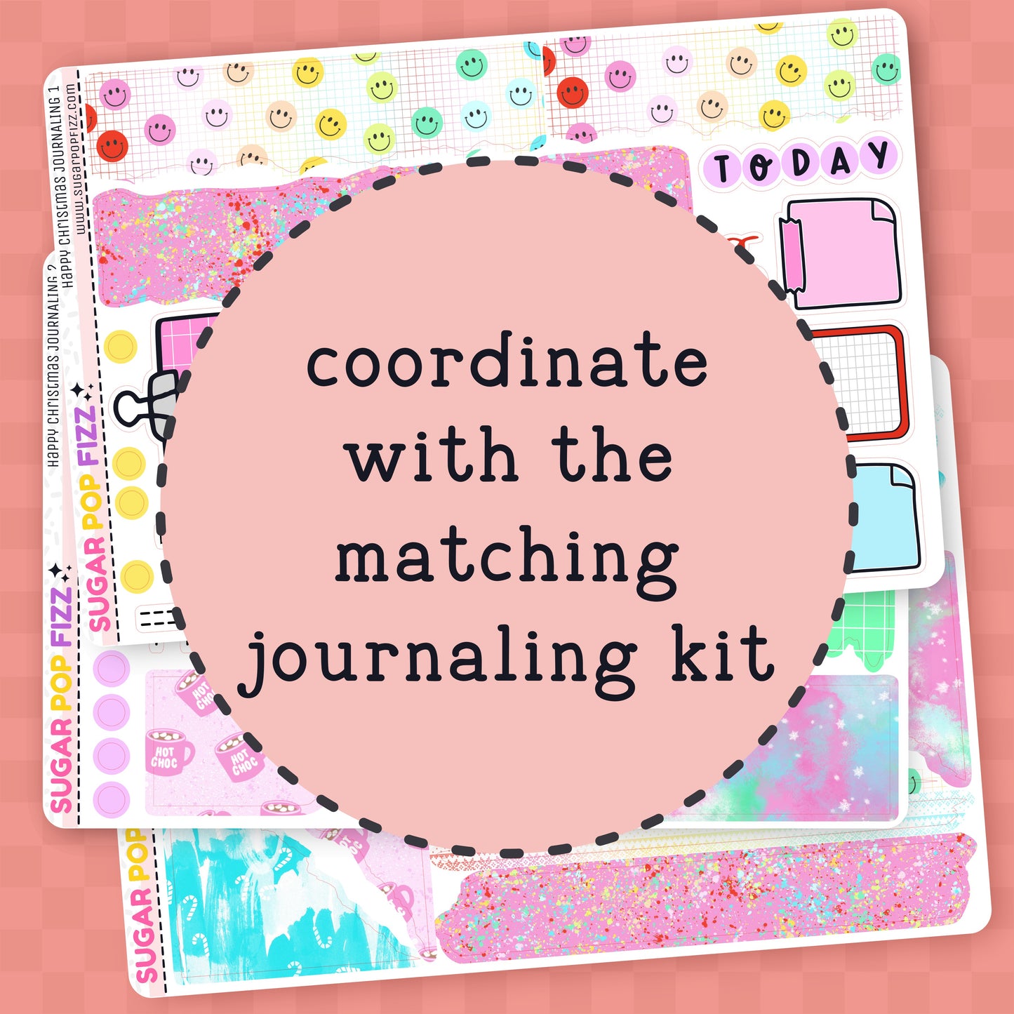 Happy Christmas Hobonichi Cousin Weekly Kit