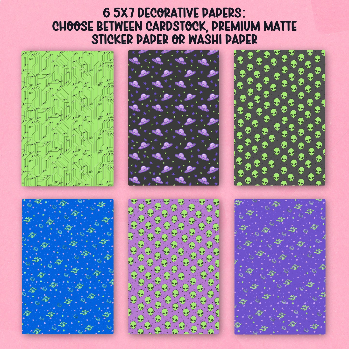 Close Encounters Paper Pack - choose your paper - PPK112