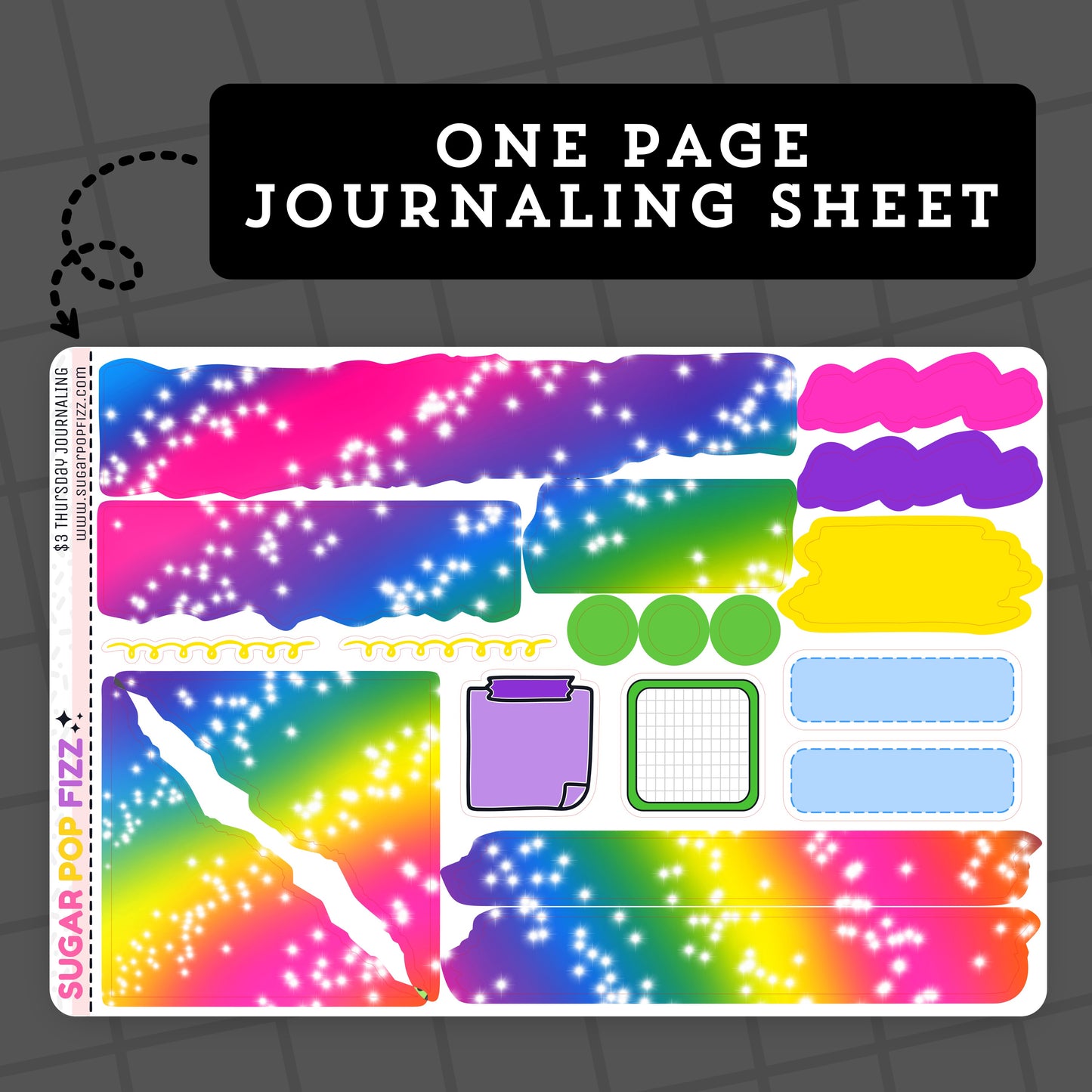 Rainbow Sparkle - $3 Thursday