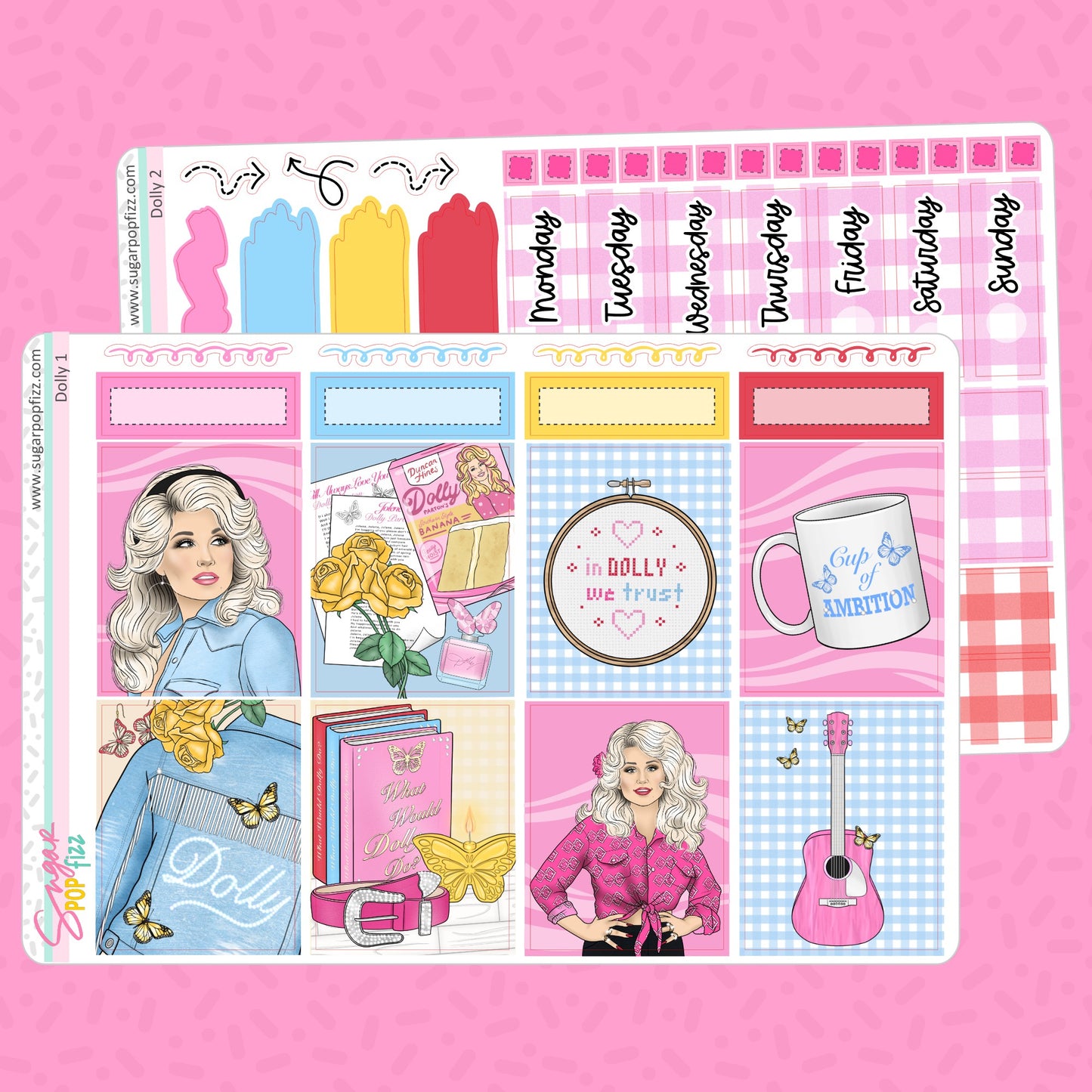 Dolly Standard Vertical Weekly Kit *exclusive art*