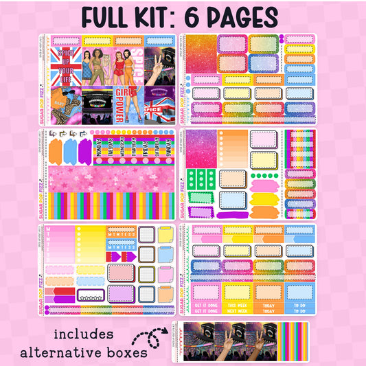 Spice Up Your Life Standard Vertical Weekly Kit