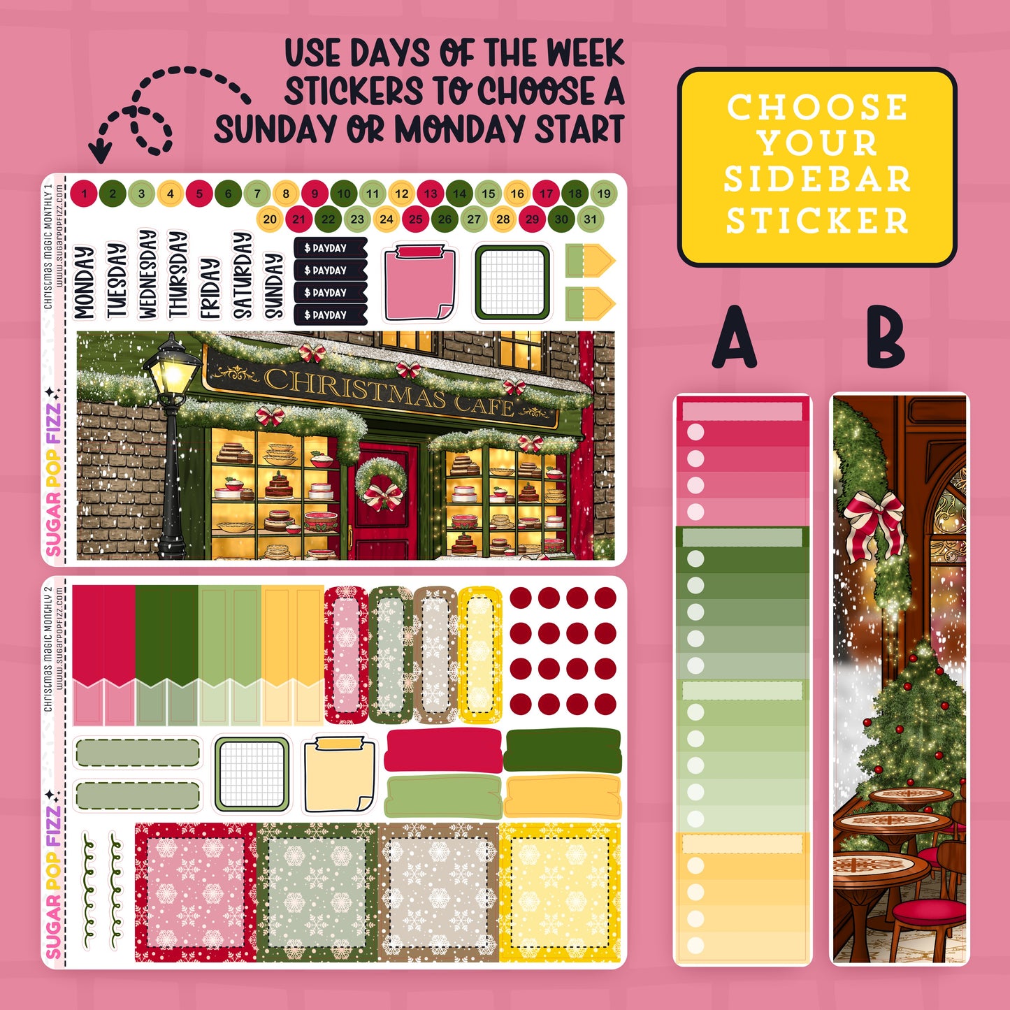 Christmas Magic Standard Vertical Monthly