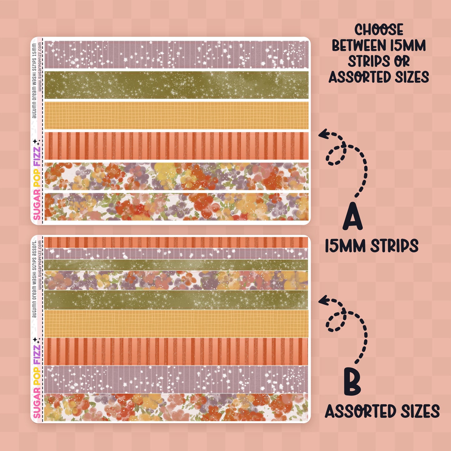 Autumn Dream Washi Sheet