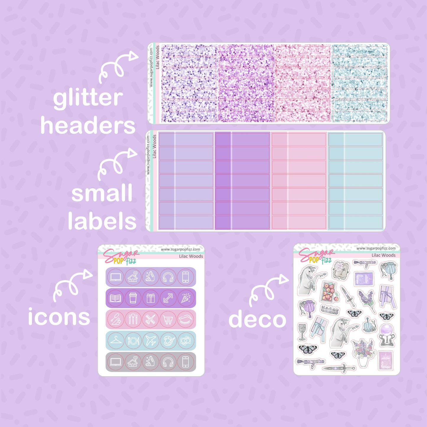 Lilac Woods Weekly Kit Add-ons