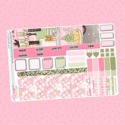 Spring Blossoms B6 Monthly - Penny Pages/Avalon & Ninth
