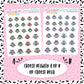Ugly Sweater Doodle Stickers - D351
