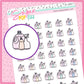 Cleaning Supplies Doodle Stickers - D395