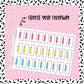 Bright Small Washi Boxes - 23 color options