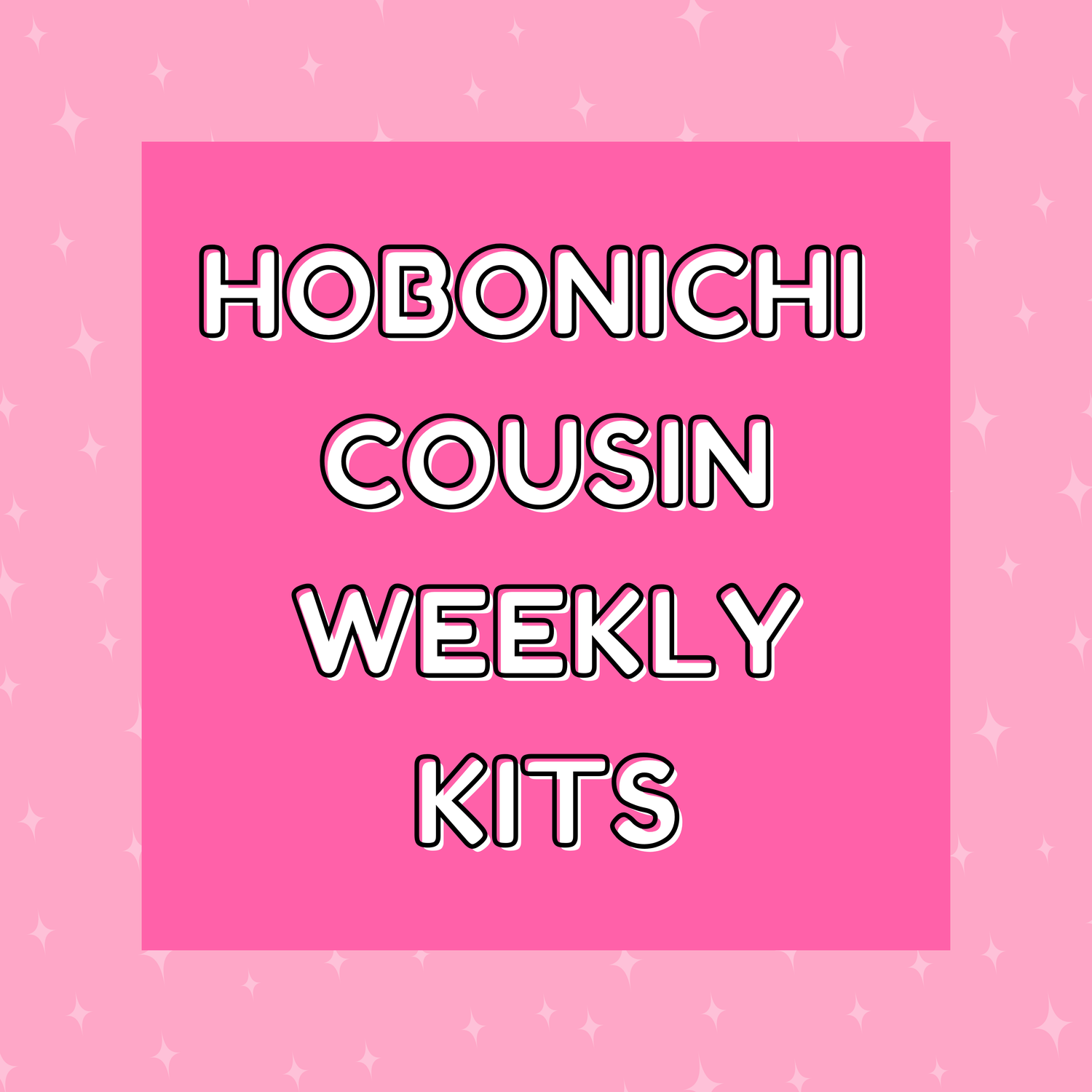 all hobonichi cousin weekly kits