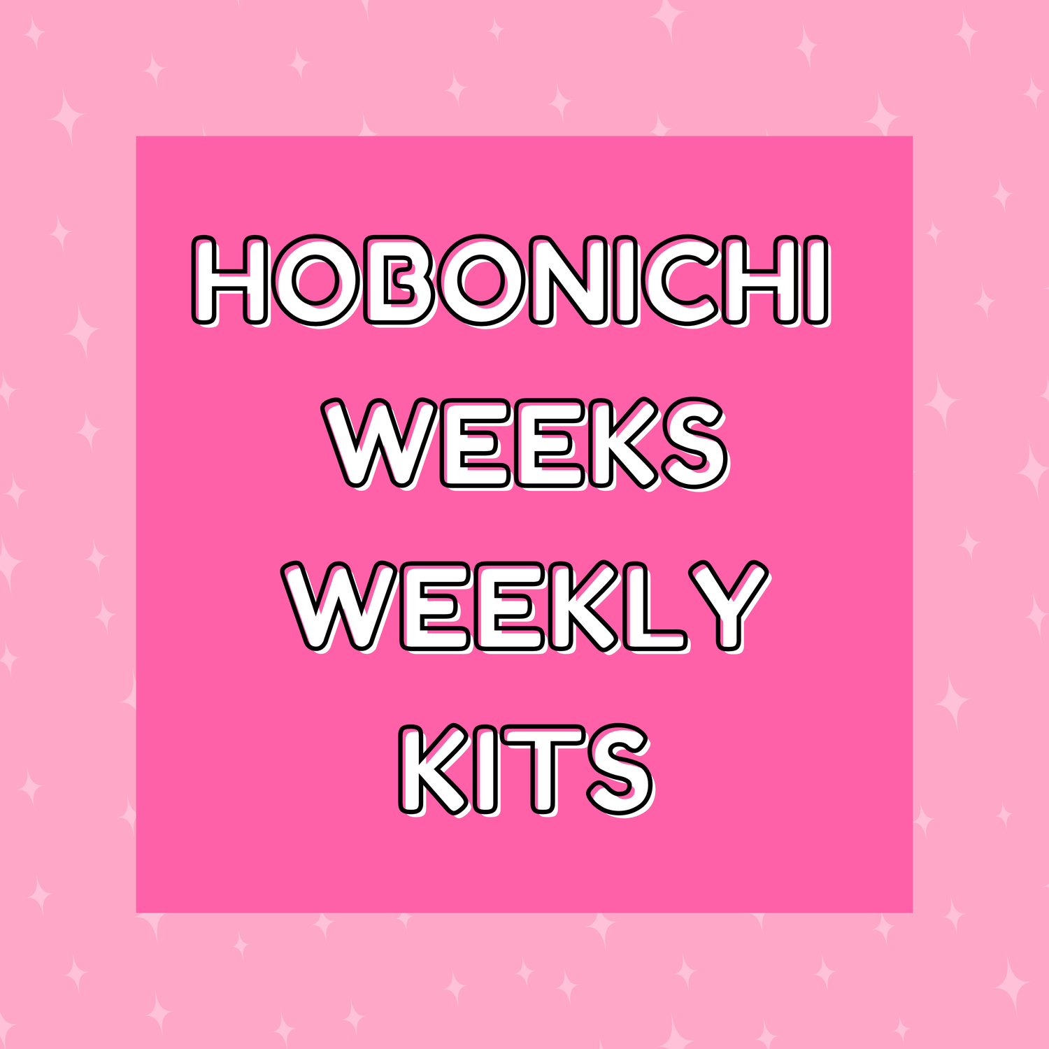 all hobonichi weeks weekly kits
