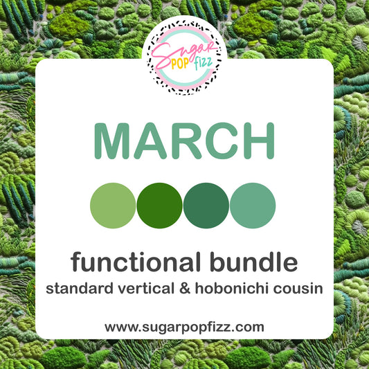 March Functional Bundle - choose your sheet