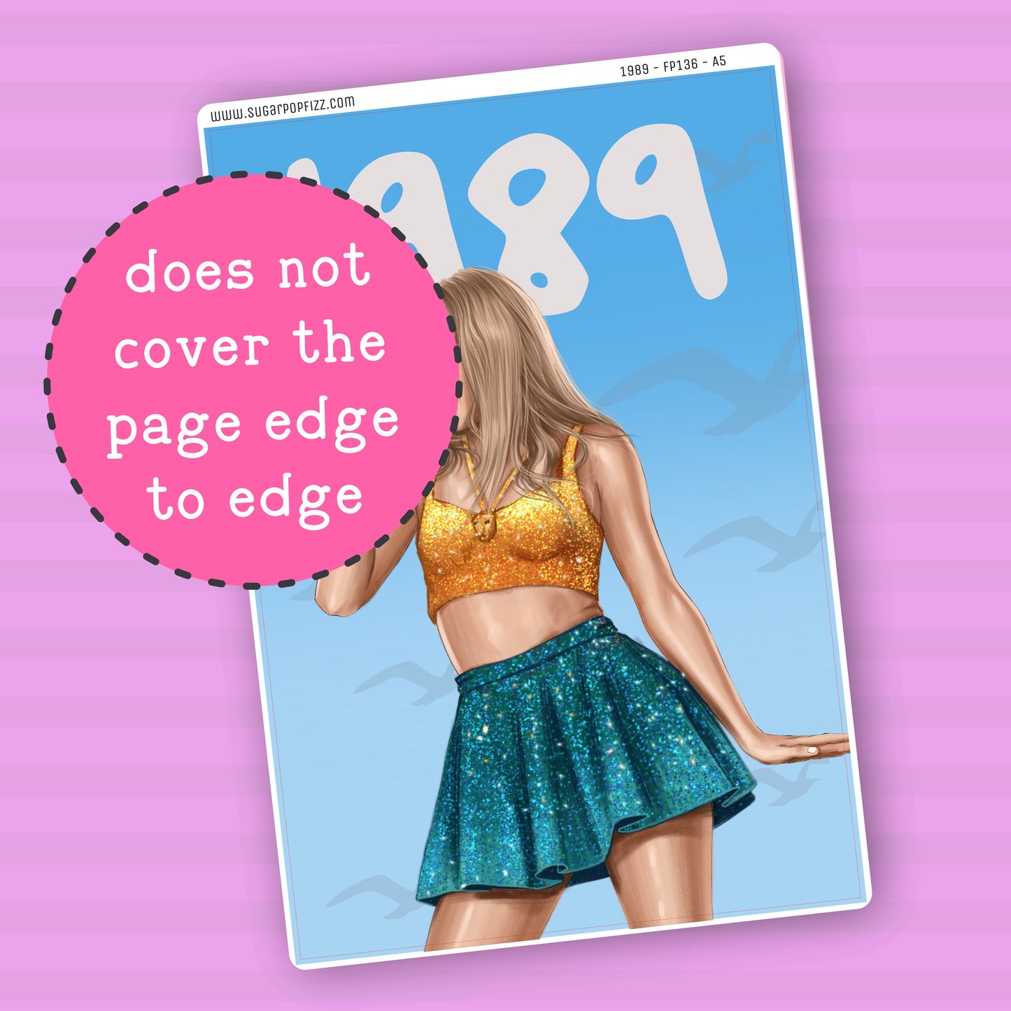 1989 - Full Page Sticker - FP136