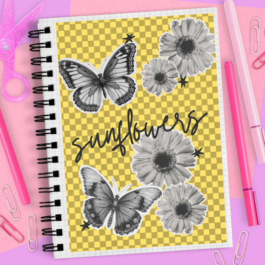 Sunflowers - Full Page Sticker - FP144