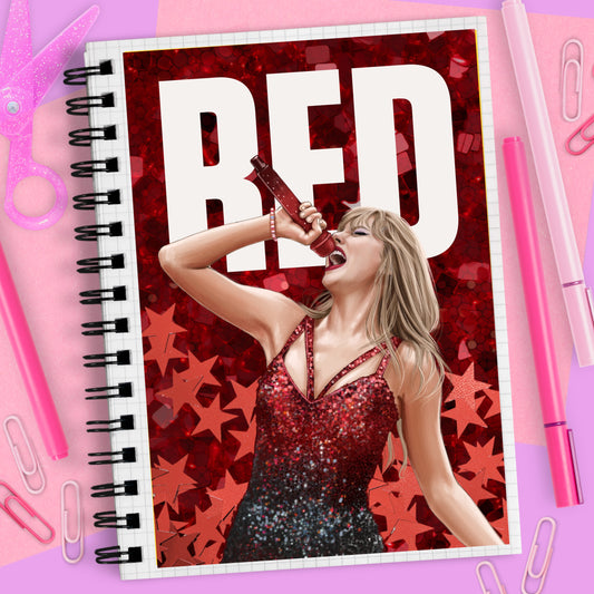 RED - Full Page Sticker - FP146