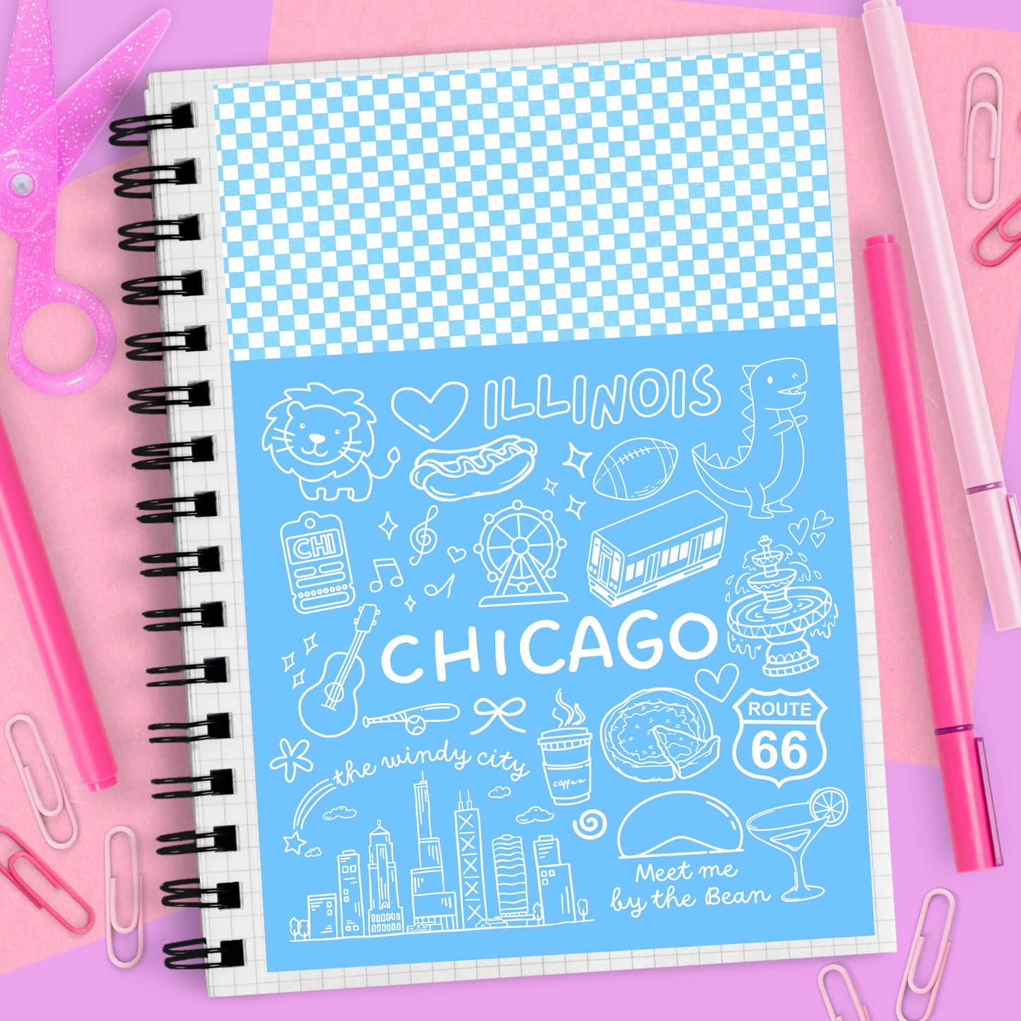 Chicago - Full Page Sticker - FP149